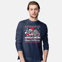 Hippo Holidays-Mens-Long Sleeved-Tee-NemiMakeit