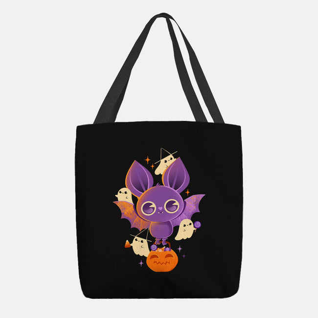 Candy Bat-None-Basic Tote-Bag-ricolaa