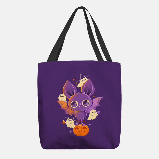 Candy Bat-None-Basic Tote-Bag-ricolaa