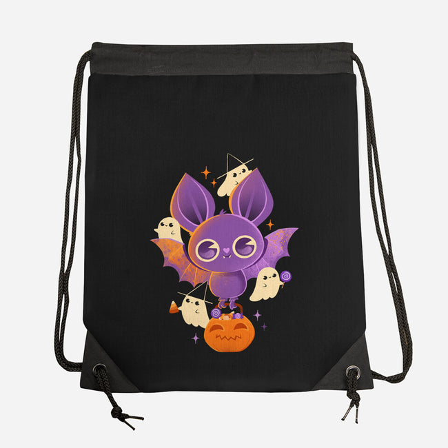 Candy Bat-None-Drawstring-Bag-ricolaa