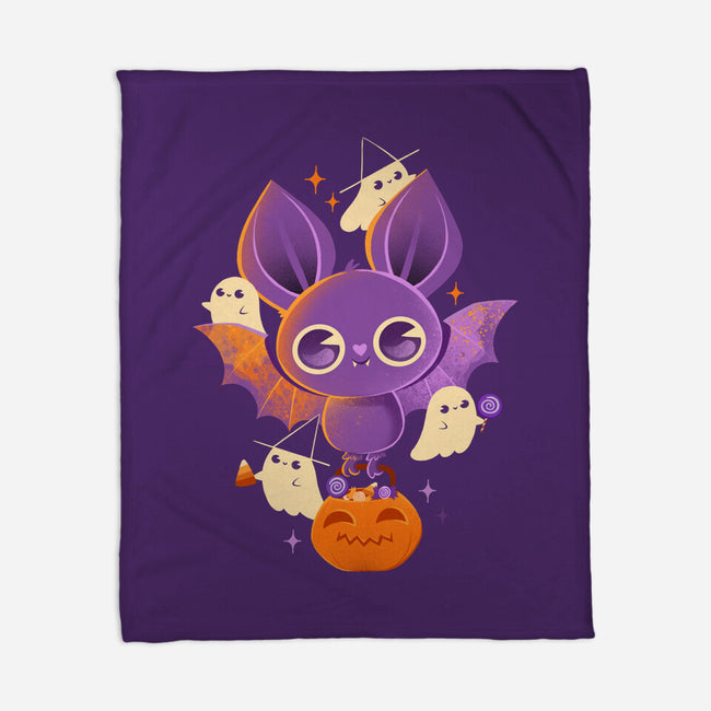 Candy Bat-None-Fleece-Blanket-ricolaa