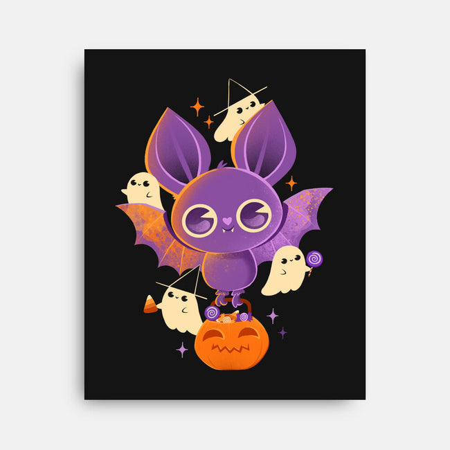 Candy Bat-None-Stretched-Canvas-ricolaa