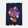 Candy Bat-None-Polyester-Shower Curtain-ricolaa