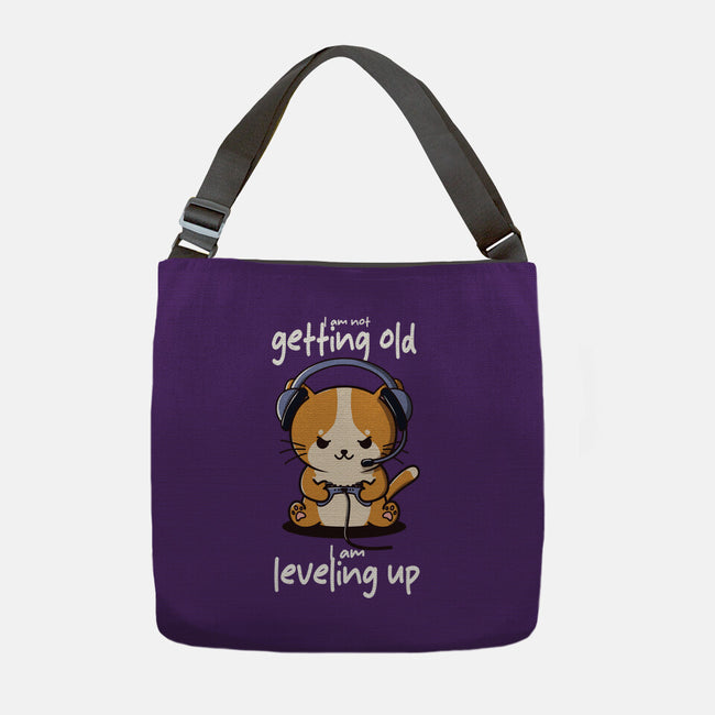 I Am Leveling Up-None-Adjustable Tote-Bag-fanfabio