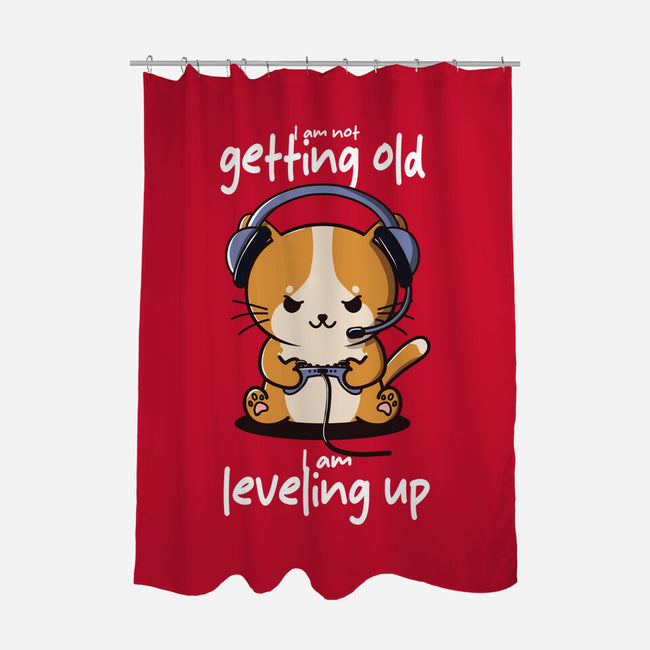 I Am Leveling Up-None-Polyester-Shower Curtain-fanfabio