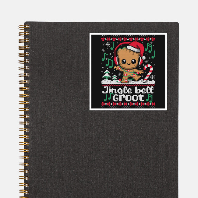 Jingle Bell Groot-None-Glossy-Sticker-NemiMakeit