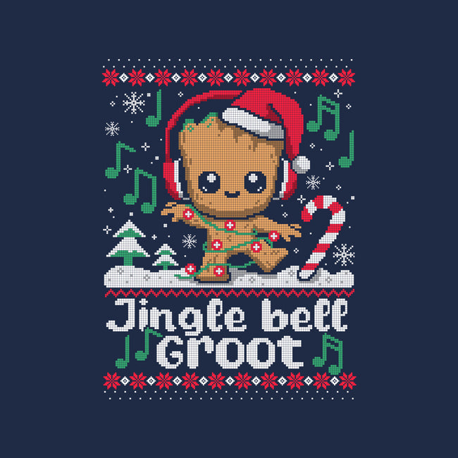 Jingle Bell Groot-Womens-Racerback-Tank-NemiMakeit