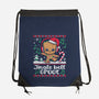 Jingle Bell Groot-None-Drawstring-Bag-NemiMakeit