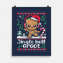 Jingle Bell Groot-None-Matte-Poster-NemiMakeit