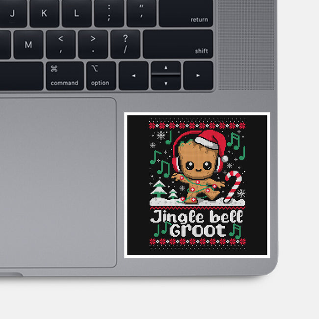 Jingle Bell Groot-None-Glossy-Sticker-NemiMakeit