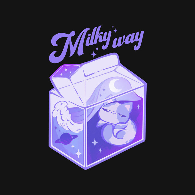 Milky Way-Youth-Crew Neck-Sweatshirt-ricolaa
