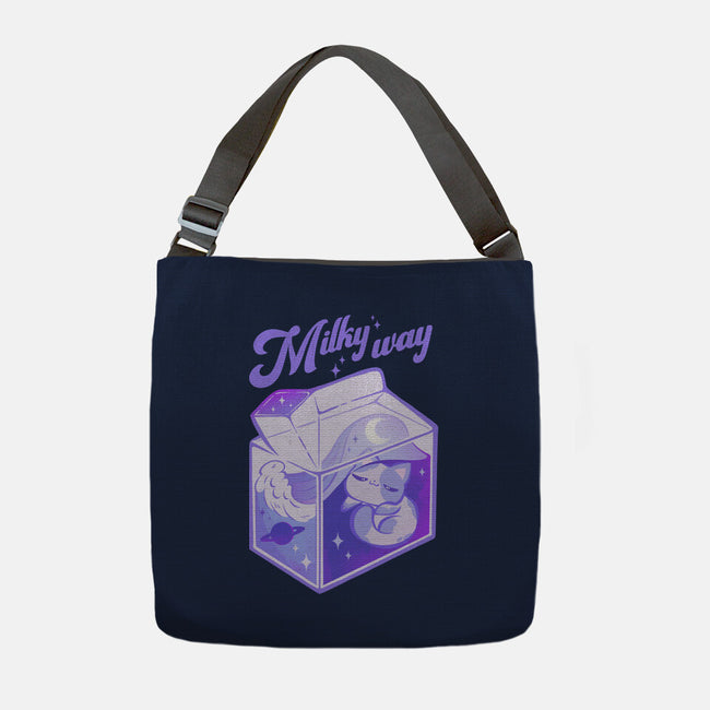 Milky Way-None-Adjustable Tote-Bag-ricolaa