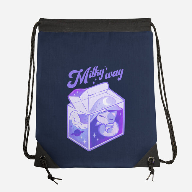 Milky Way-None-Drawstring-Bag-ricolaa