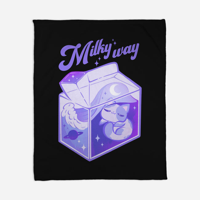 Milky Way-None-Fleece-Blanket-ricolaa