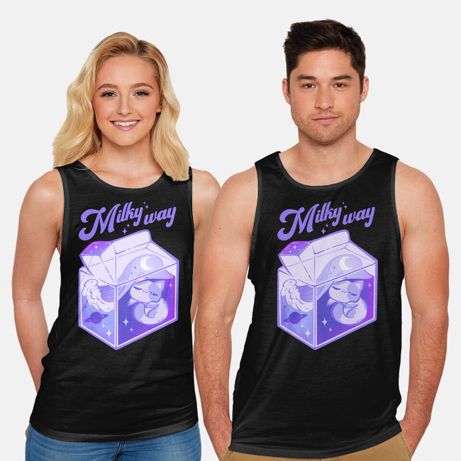 Milky Way-Unisex-Basic-Tank-ricolaa