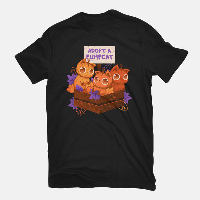 Adopt A Pumpcat-Unisex-Basic-Tee-ricolaa