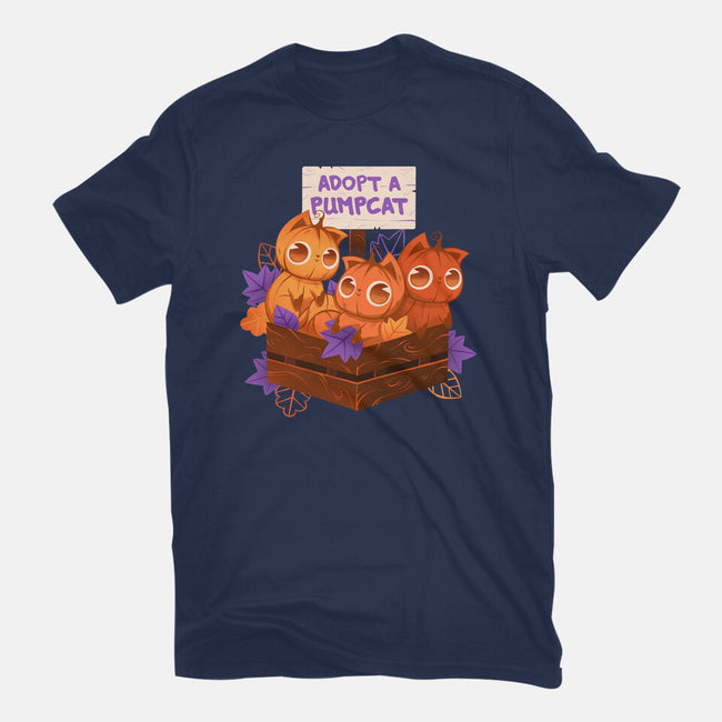 Adopt A Pumpcat-Unisex-Basic-Tee-ricolaa