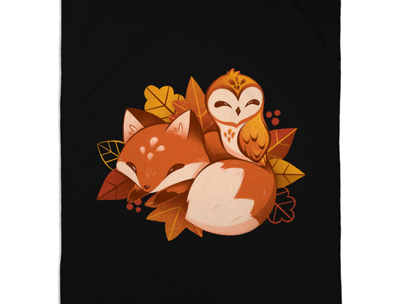 Fox And Owl Autumn