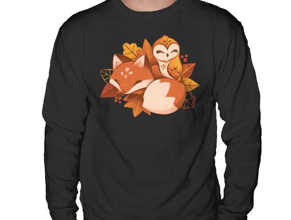Fox And Owl Autumn