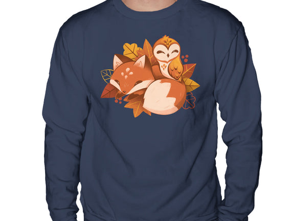 Fox And Owl Autumn