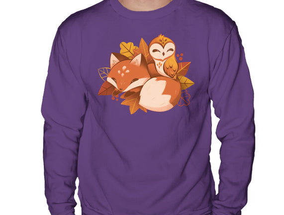 Fox And Owl Autumn