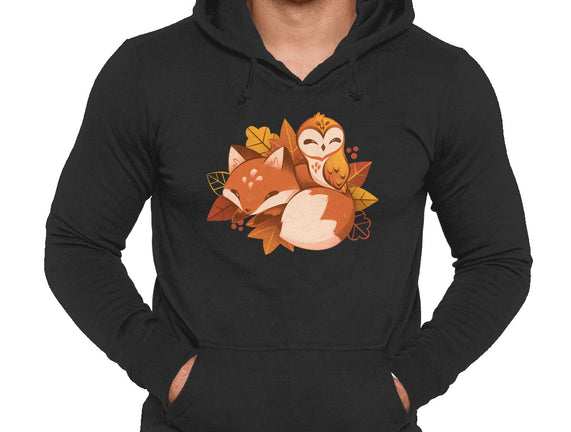 Fox And Owl Autumn
