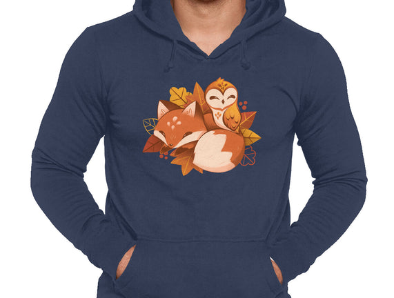 Fox And Owl Autumn