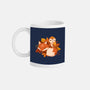 Fox And Owl Autumn-None-Mug-Drinkware-ricolaa