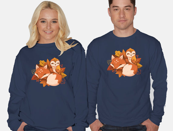 Fox And Owl Autumn