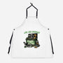 Trash Day-Unisex-Kitchen-Apron-glitchygorilla