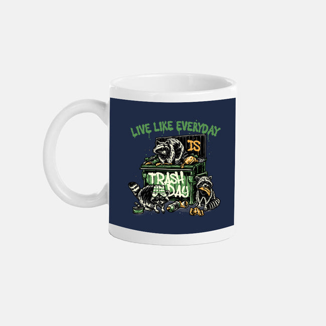 Trash Day-None-Mug-Drinkware-glitchygorilla