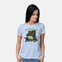 Trash Day-Womens-Basic-Tee-glitchygorilla