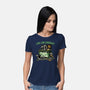 Trash Day-Womens-Basic-Tee-glitchygorilla
