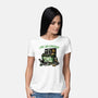 Trash Day-Womens-Basic-Tee-glitchygorilla