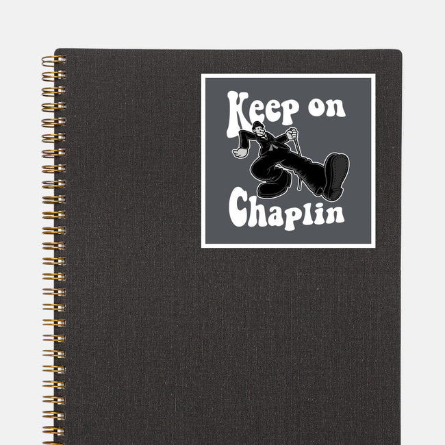 Keep On Chaplin-None-Glossy-Sticker-jasesa