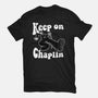 Keep On Chaplin-Unisex-Basic-Tee-jasesa