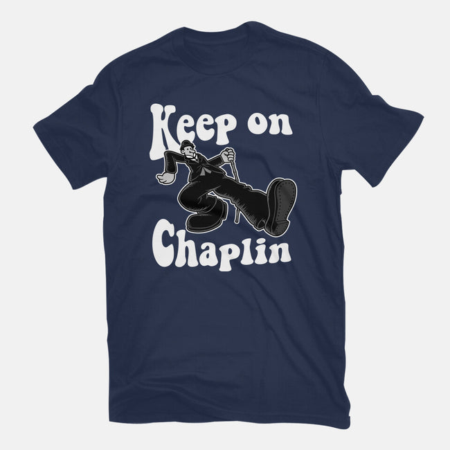 Keep On Chaplin-Womens-Basic-Tee-jasesa