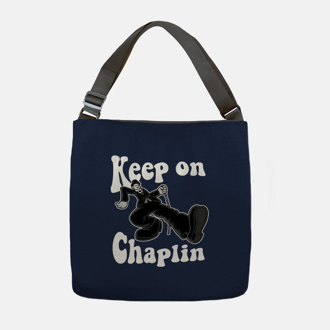 Keep On Chaplin-None-Adjustable Tote-Bag-jasesa