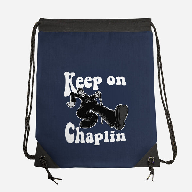 Keep On Chaplin-None-Drawstring-Bag-jasesa