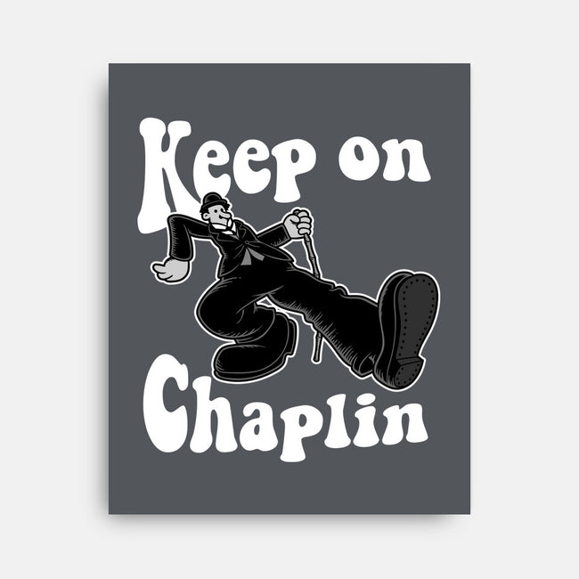 Keep On Chaplin-None-Stretched-Canvas-jasesa