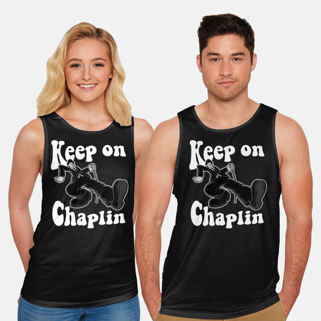 Keep On Chaplin-Unisex-Basic-Tank-jasesa