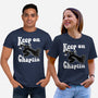 Keep On Chaplin-Unisex-Basic-Tee-jasesa