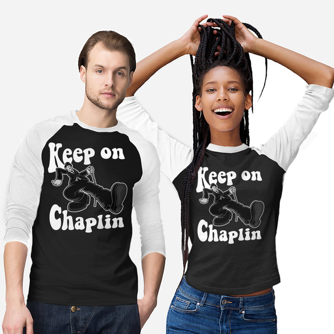 Keep On Chaplin-Unisex-Baseball-Tee-jasesa