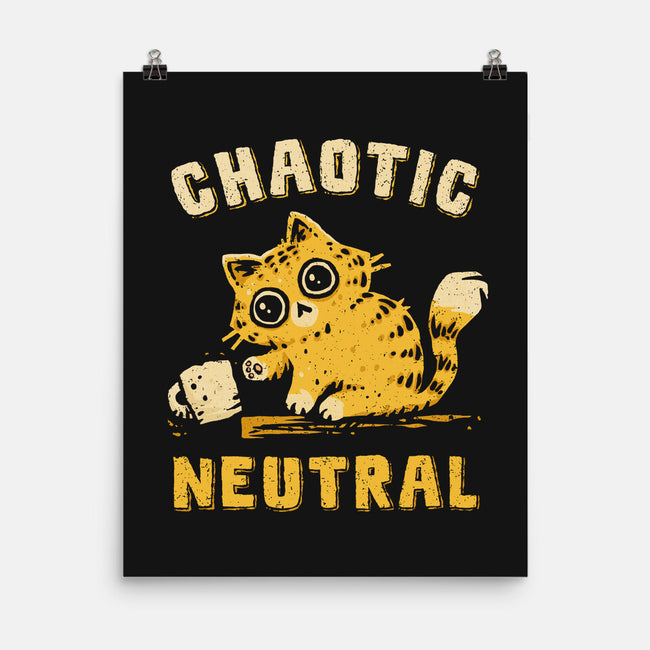 Chaotic Cat-None-Matte-Poster-kg07