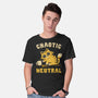 Chaotic Cat-Mens-Basic-Tee-kg07