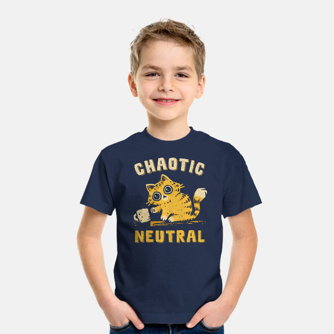 Chaotic Cat-Youth-Basic-Tee-kg07