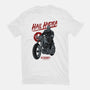 Dark Side Biker-Womens-Basic-Tee-spoilerinc