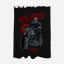 Dark Side Biker-None-Polyester-Shower Curtain-spoilerinc