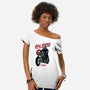 Dark Side Biker-Womens-Off Shoulder-Tee-spoilerinc