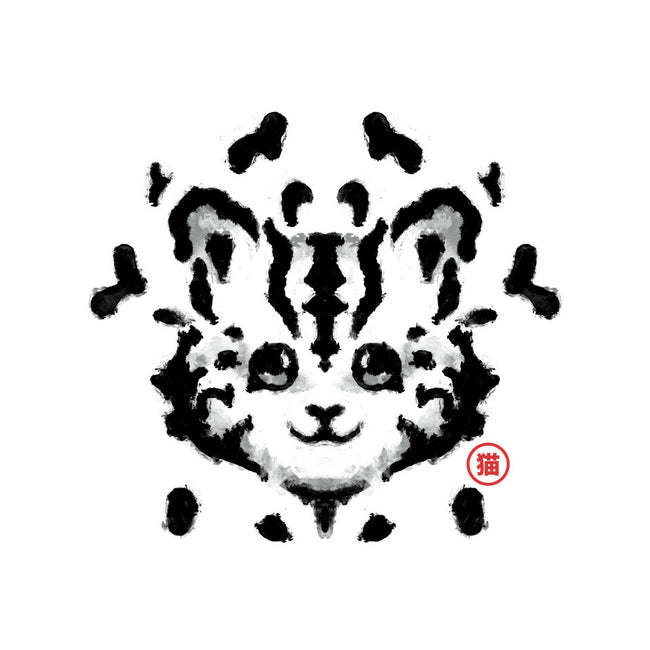 Cat Rorschach Test-None-Glossy-Sticker-tobefonseca